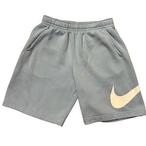 Nike mens’ sweatshorts, Carolina blue, Size small